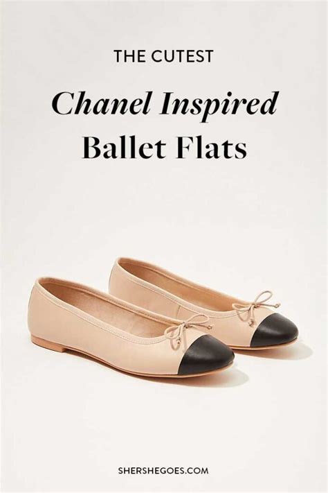 chanel look alike flats|chanel inspired flats.